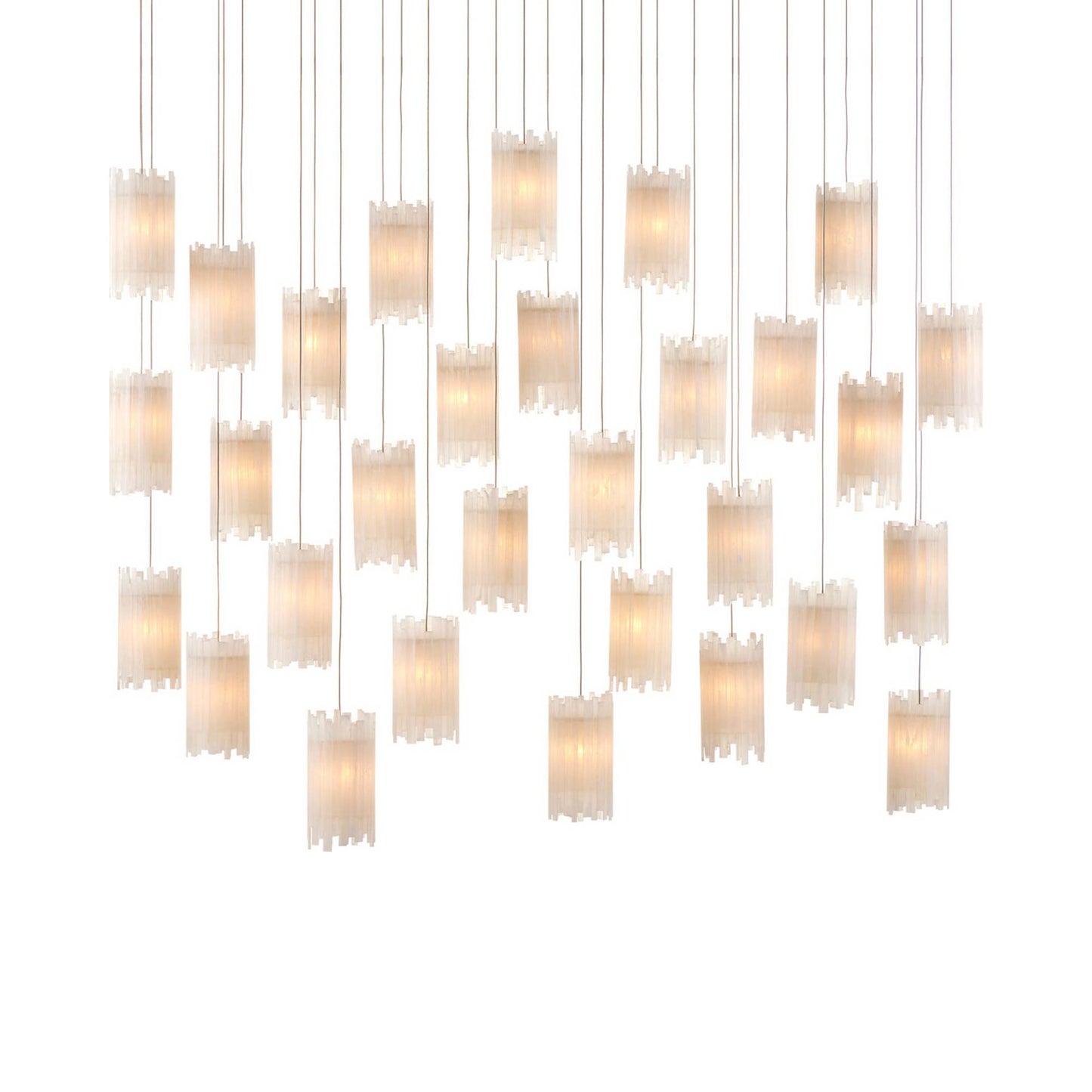 Escenia Linear Multi Pendant Light (30-Light).