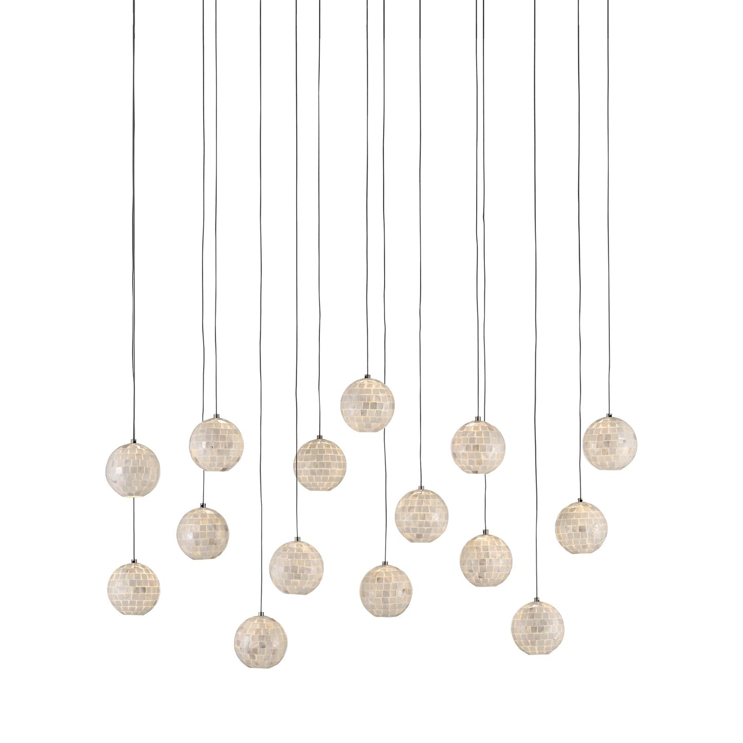 Finhorn Linear Multi Pendant Light (15-Light).