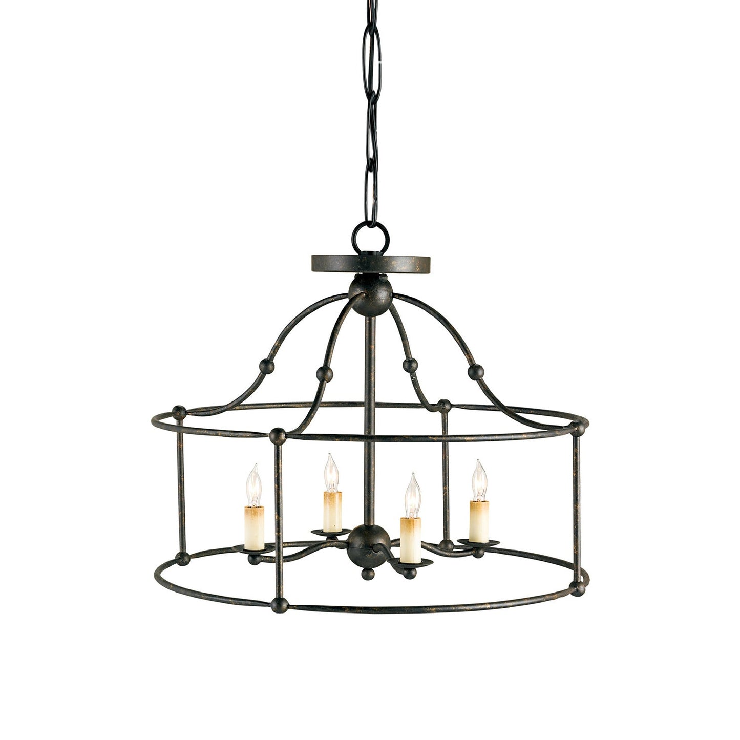 Fitzjames Semi Flush Mount Ceiling Light (Small).