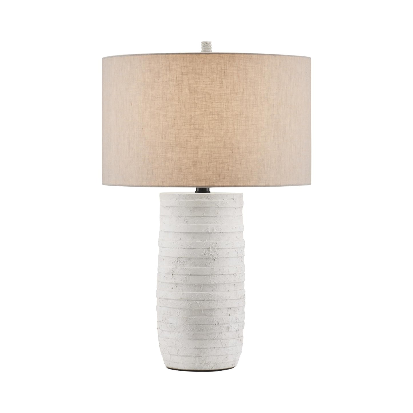 Innkeeper Table Lamp in White.