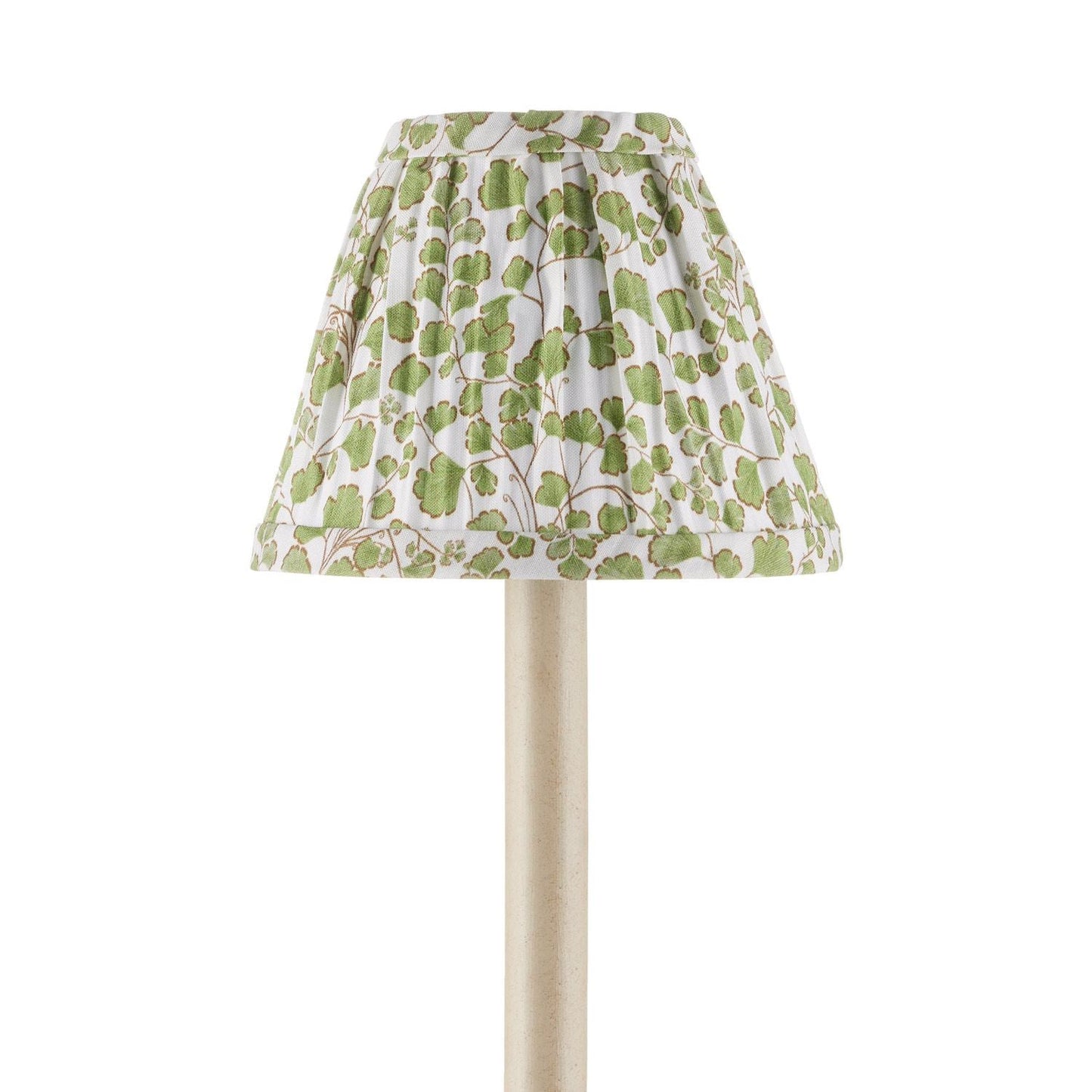 Maiden Fern Chandelier Shade in Green (Tapered).
