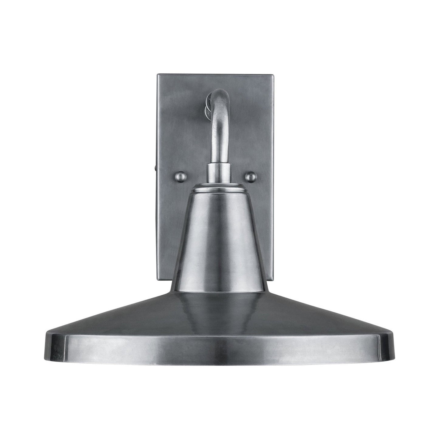 Mariner Outdoor Wall Light in Antique Silver.