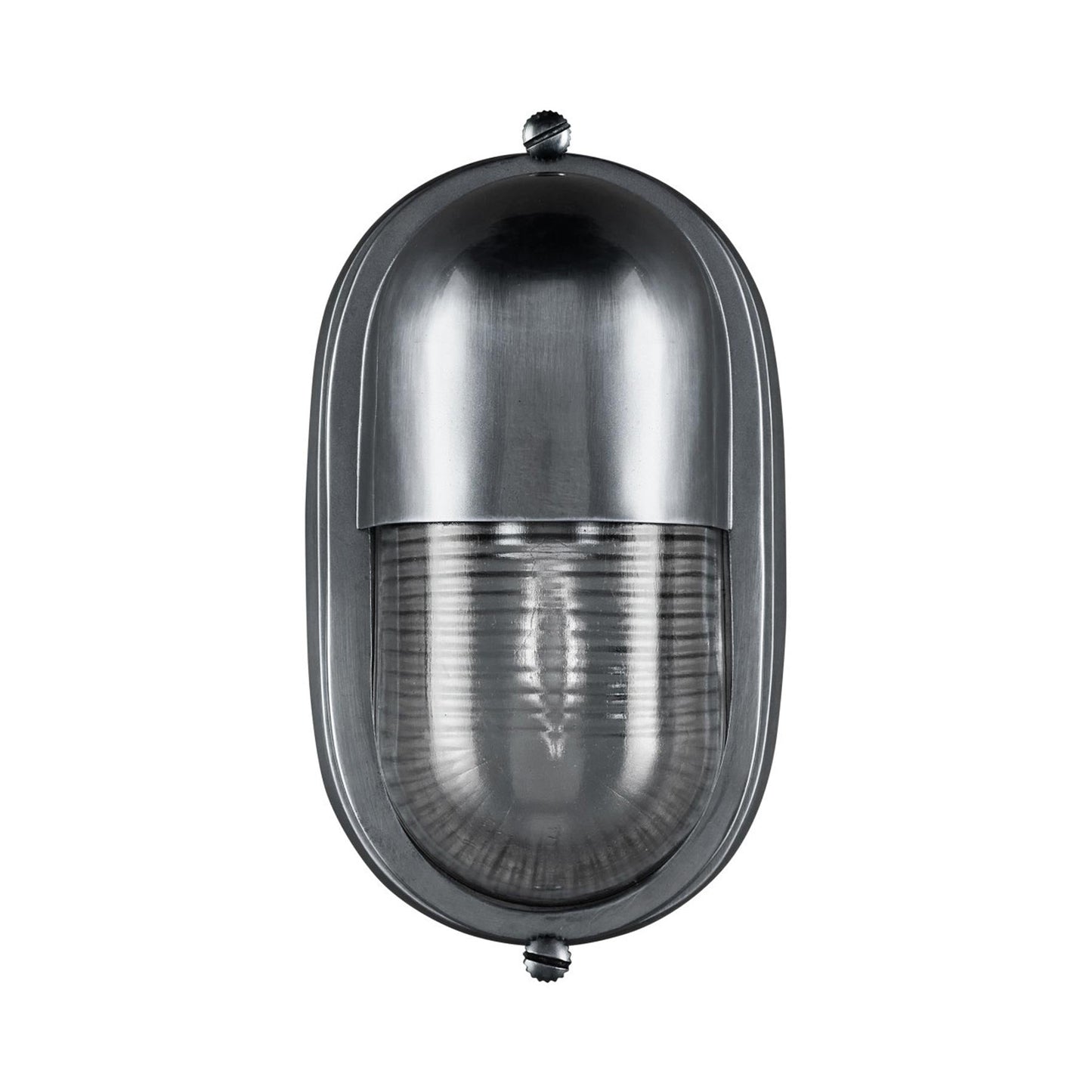 Maritime Outdoor Wall Light in Antique Silver.