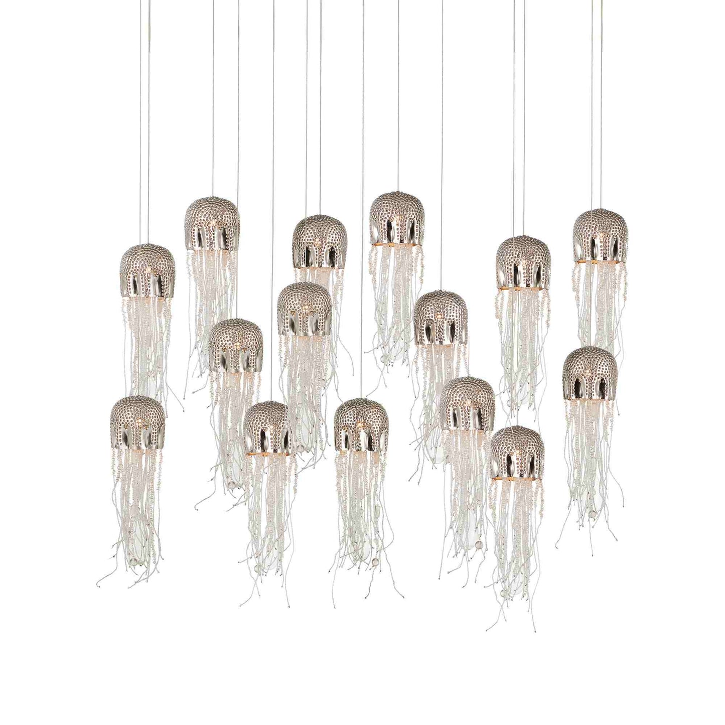 Medusa Linear Multi Pendant Light (15-Light).