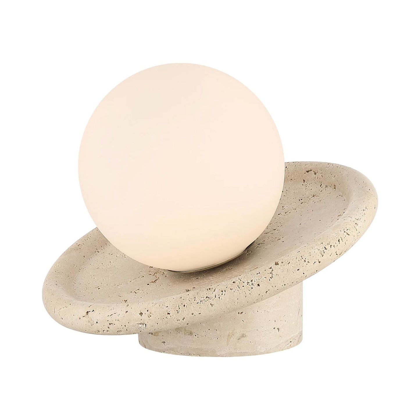 Navigation LED Rechargeable Table Lamp in Natural.