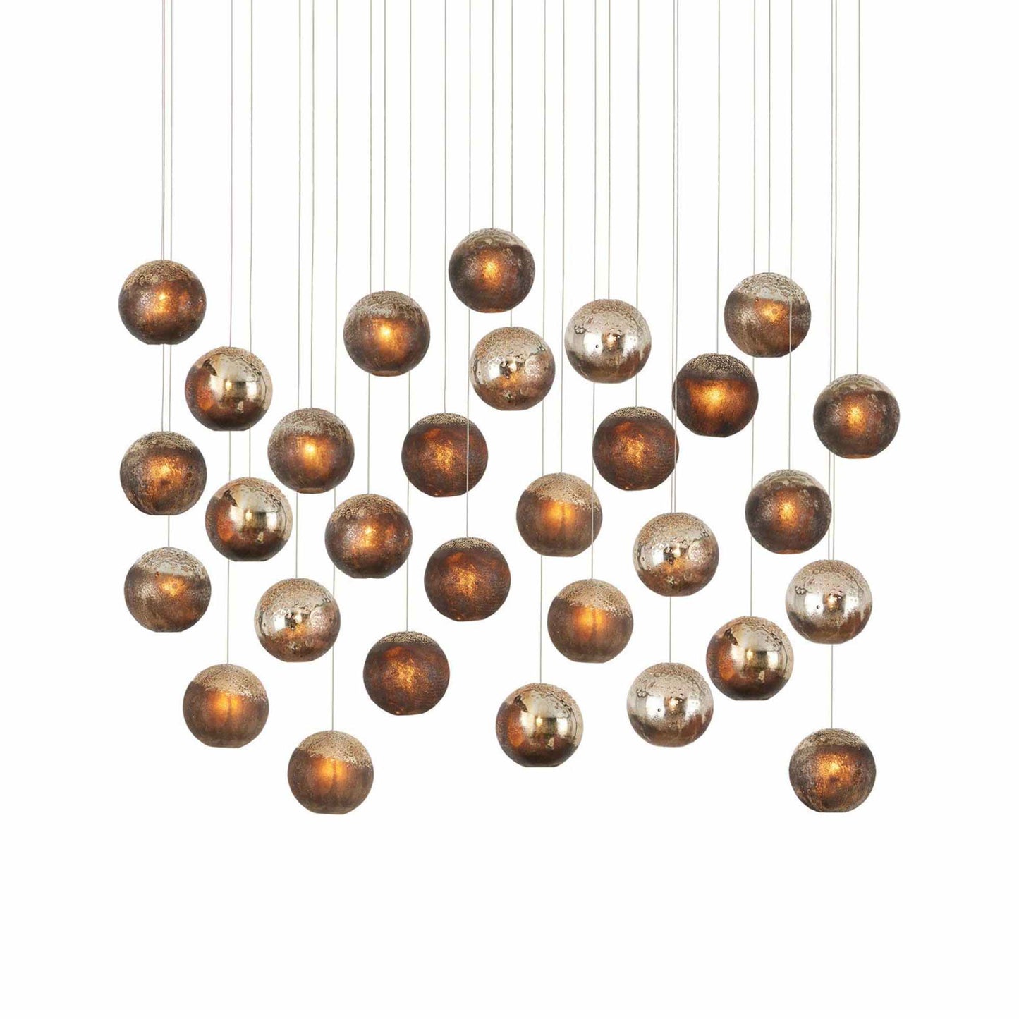 Pathos Linear Multi Pendant Light (30-Light).