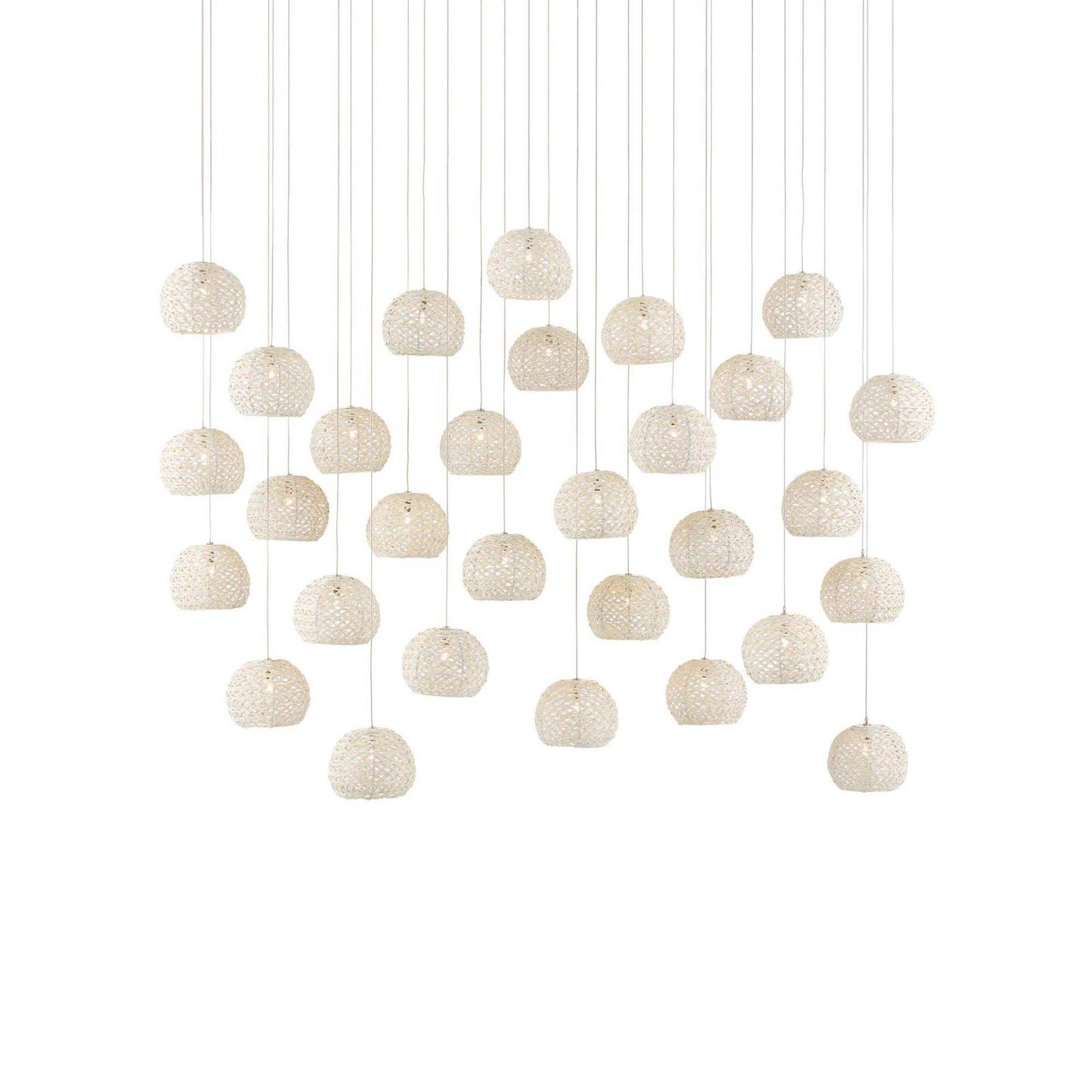 Piero Linear Multi Pendant Light (30-Light).