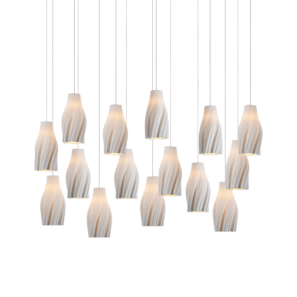 Posh Linear Pendant Light (15-Light).