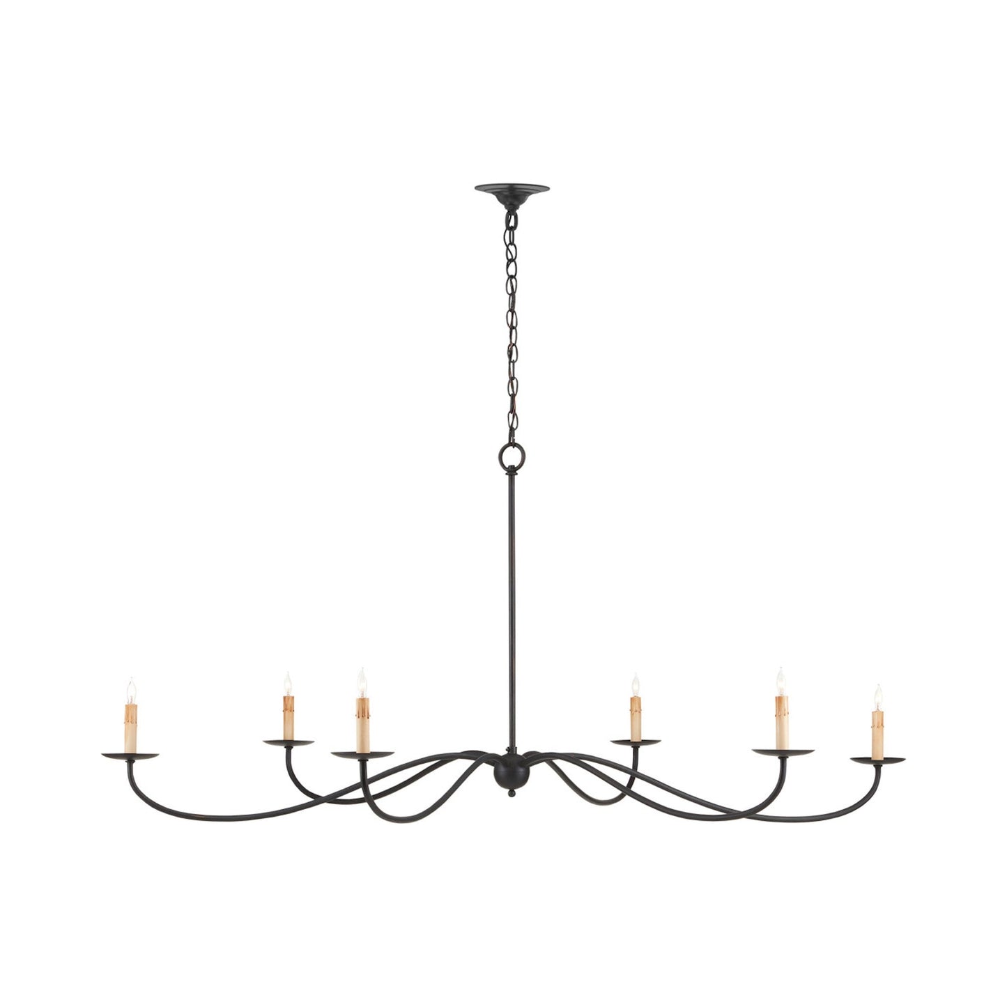 Saxon Chandelier in Zanzibar Black (Large).