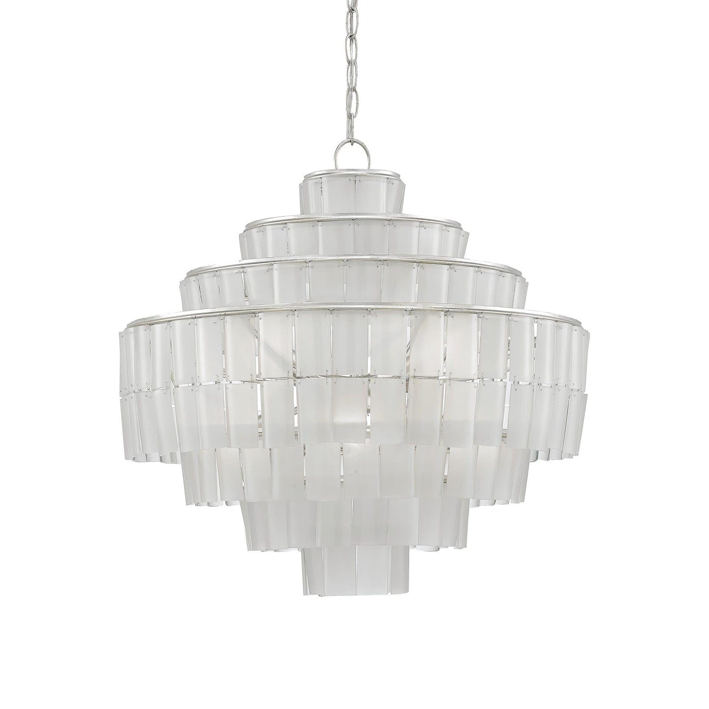 Sommelier Chandelier in White.