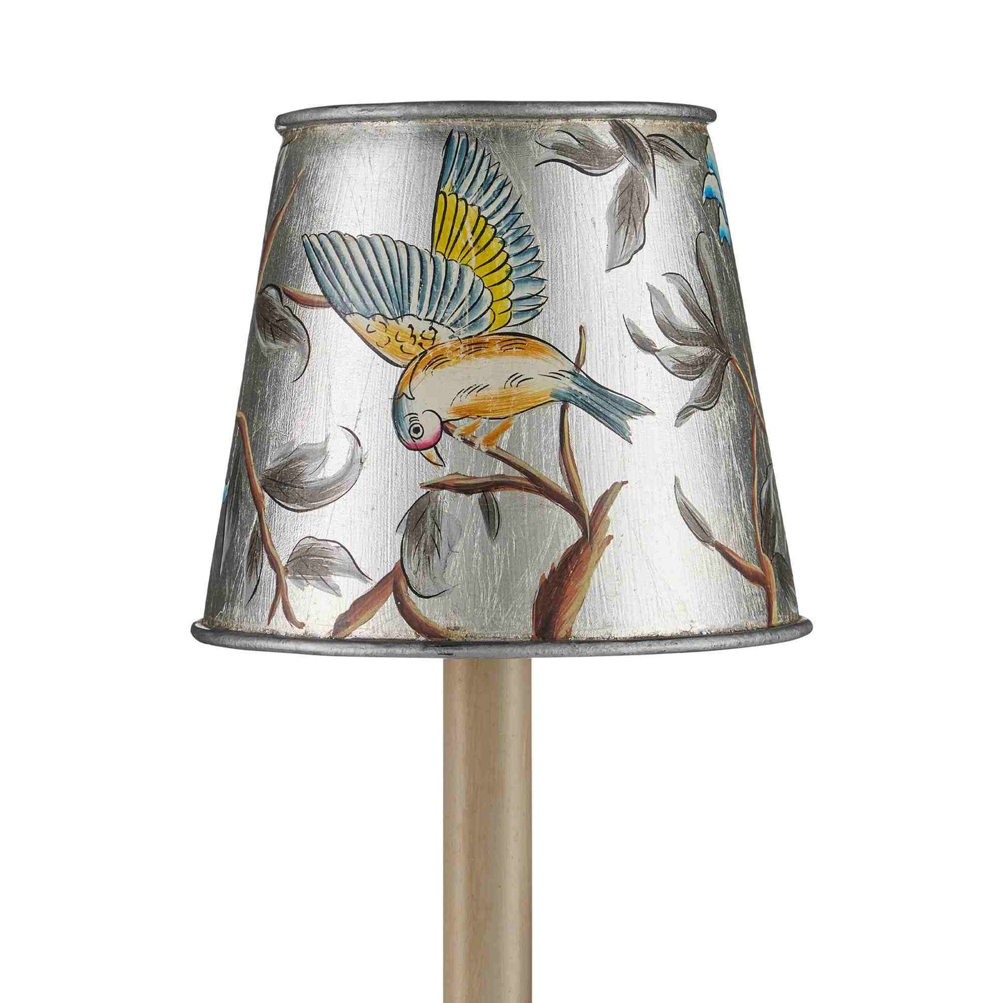 Victoria Chandelier Shade in Silver.