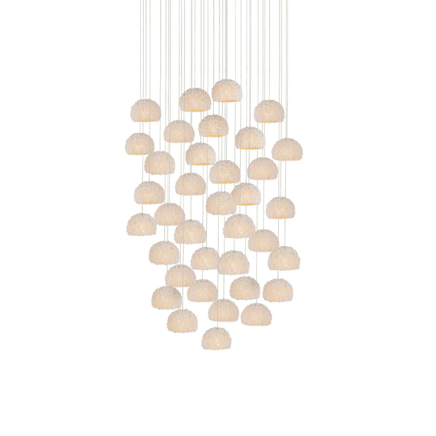 Virtu Round Multi Light Pendant Light (36-Light).