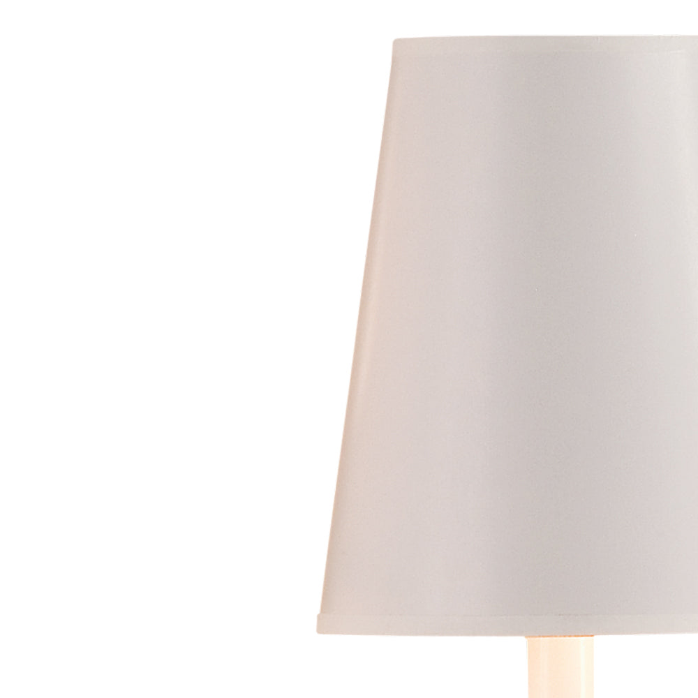 White Paper Chandelier Shade in Detail.