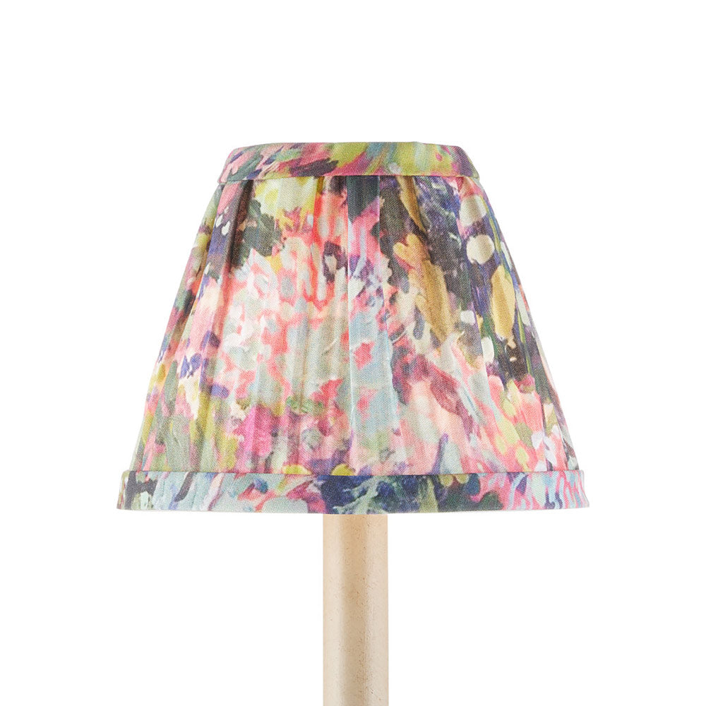 Wildflower Chandelier Shade in Magenta (Tapered).