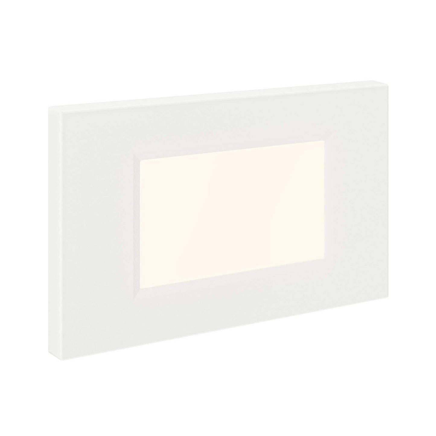 Ascend LED Horizontal Step Light in White.