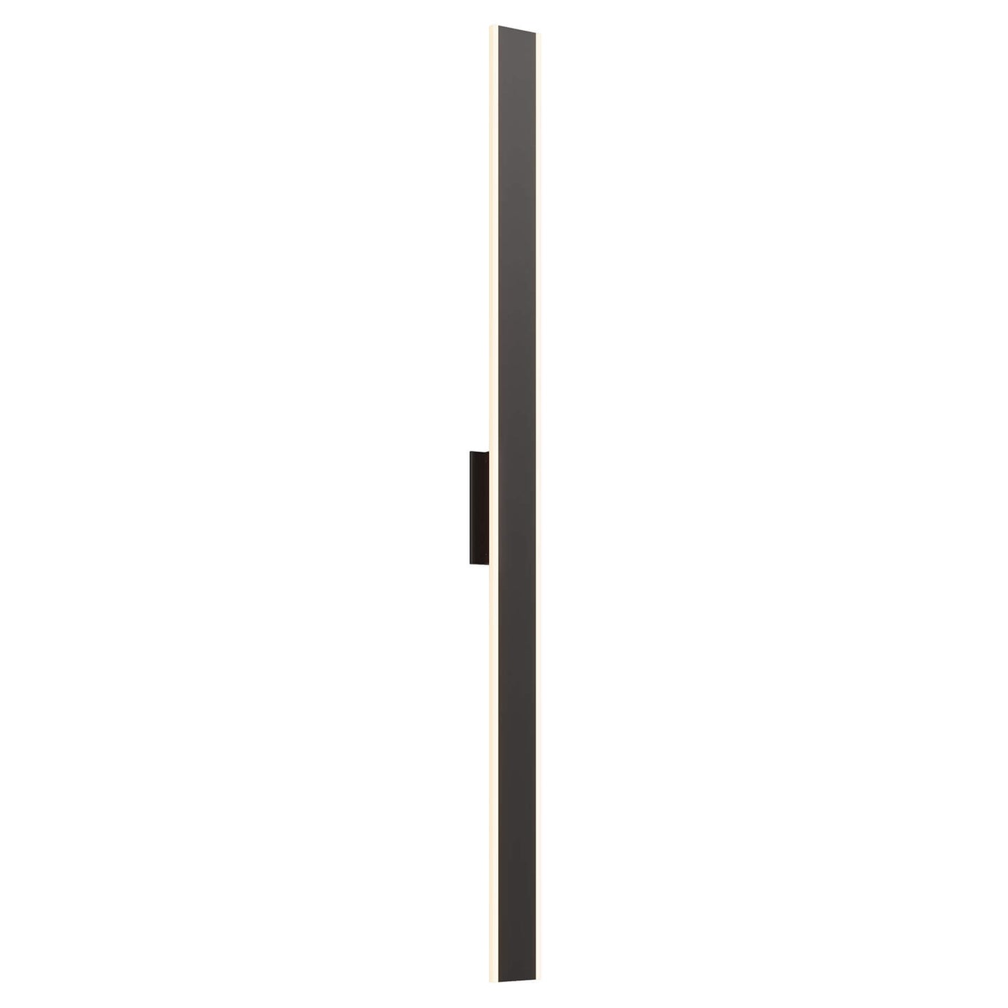 Gemini LED Wall Light in Black (60-Inch).