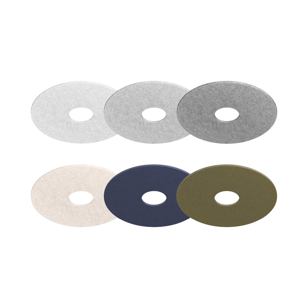 Pillar Mounting Reflector and 24-Inch Felt Disk in Detail.