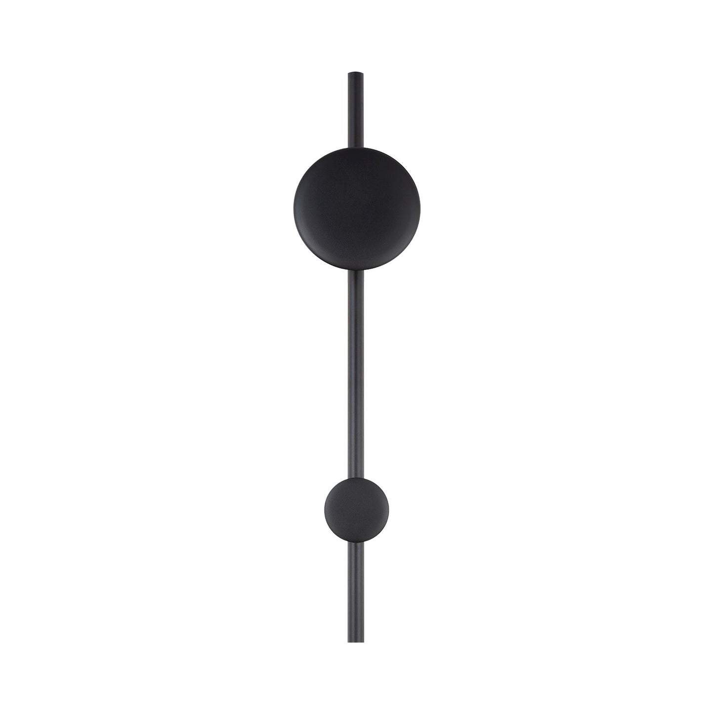 Clocker LED Wall Light in Black.
