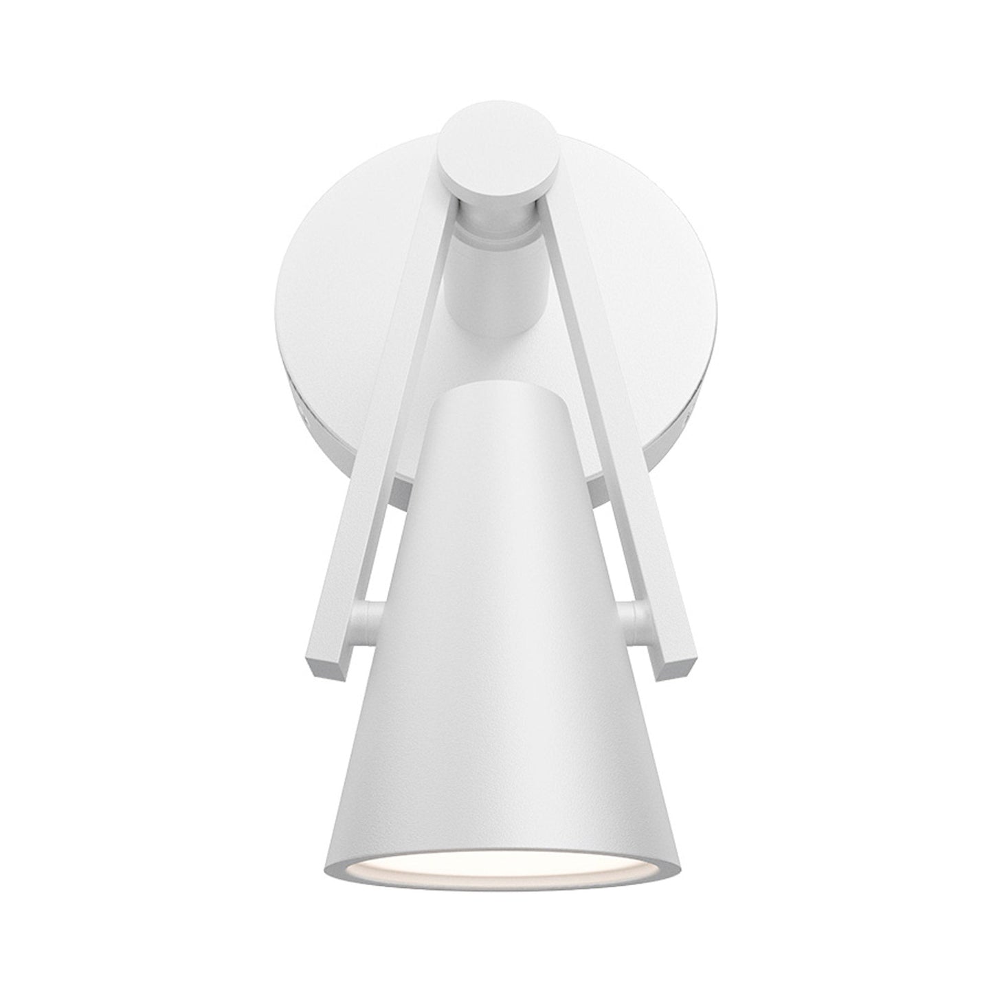 Garlyn LED Wall Light in White.