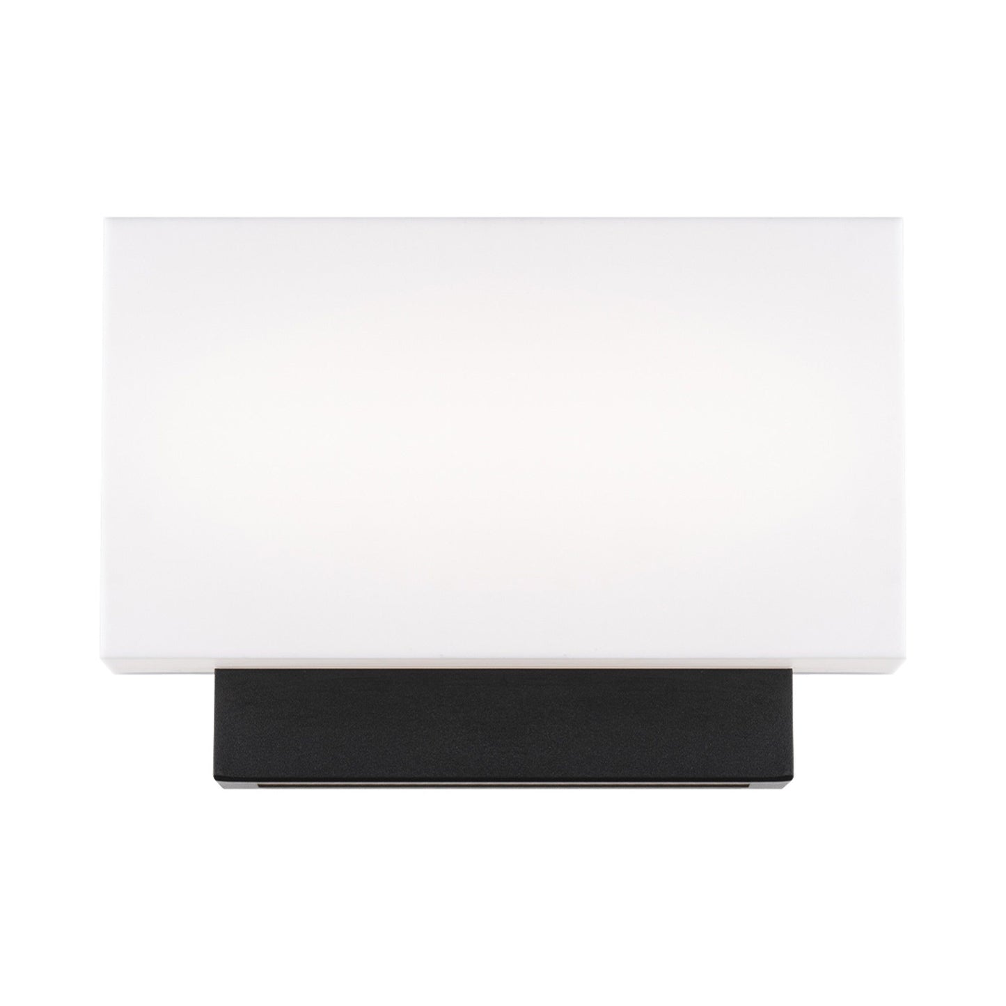 Maven LED Bath Wall Light in Black.