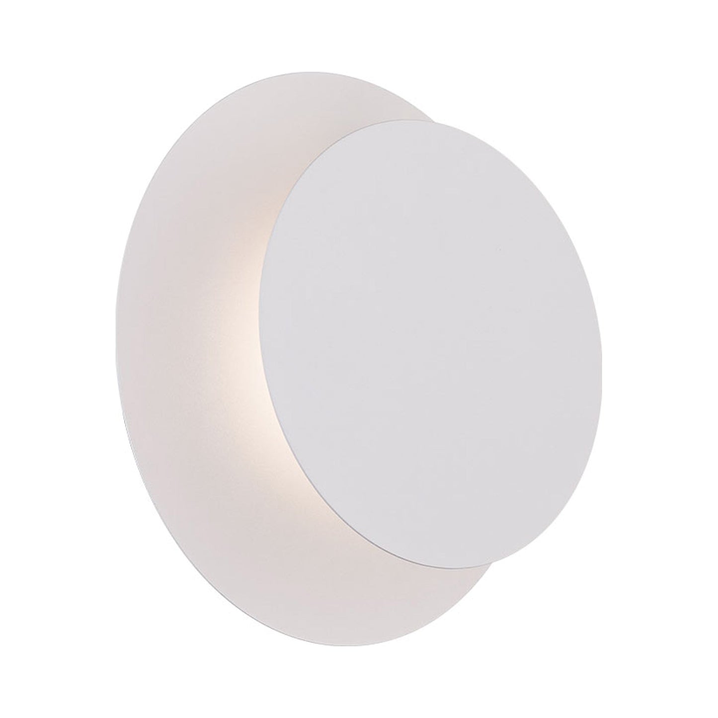 Moonglow LED Wall Light in White.