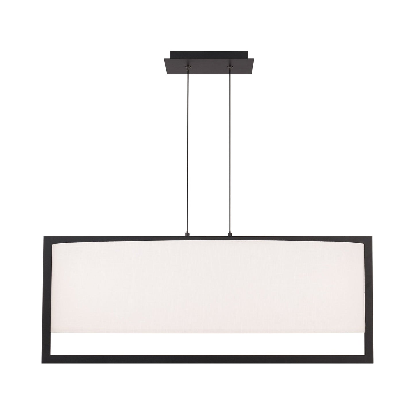 Park Avenue LED Mini Pendant Light in Black (31-Inch).