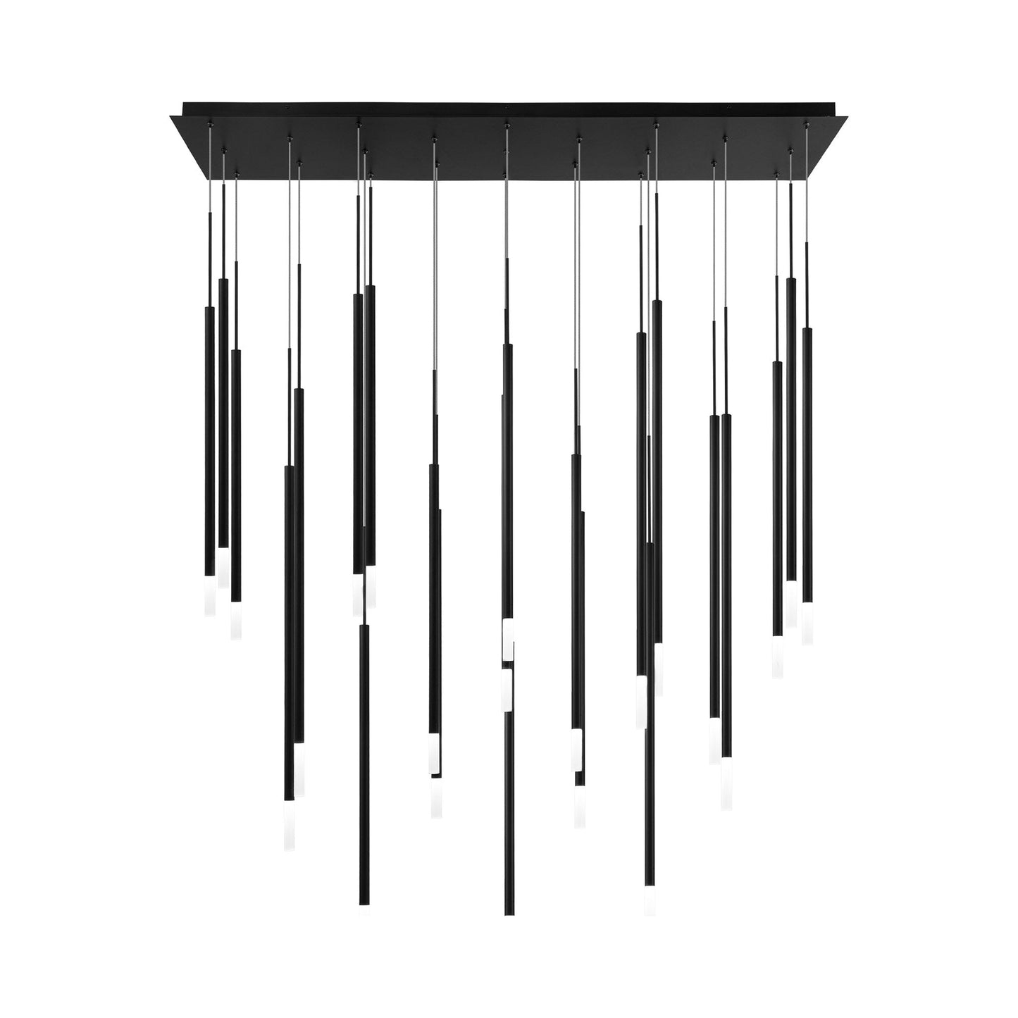 Viggo LED Linear Multi Pendant Light (32-Inch/23-Light).