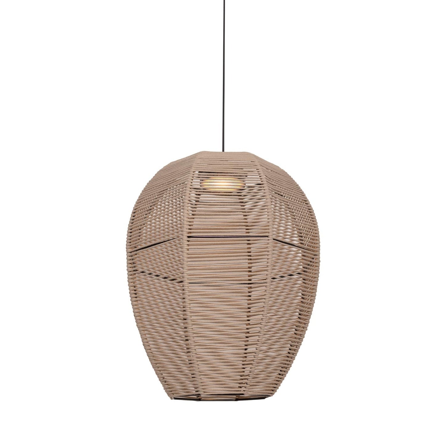 Meisy Outdoor LED Pendant Light in Mazapan (21.63-Inch).