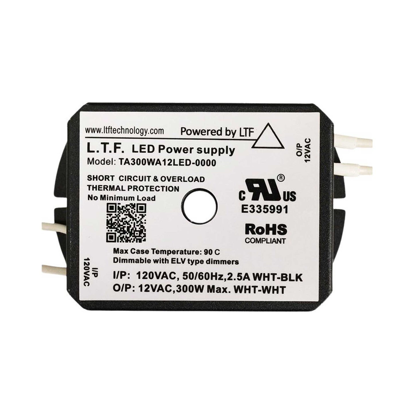 Emeryallen 12V No Load Electronic Power Supply LED Driver (300W).