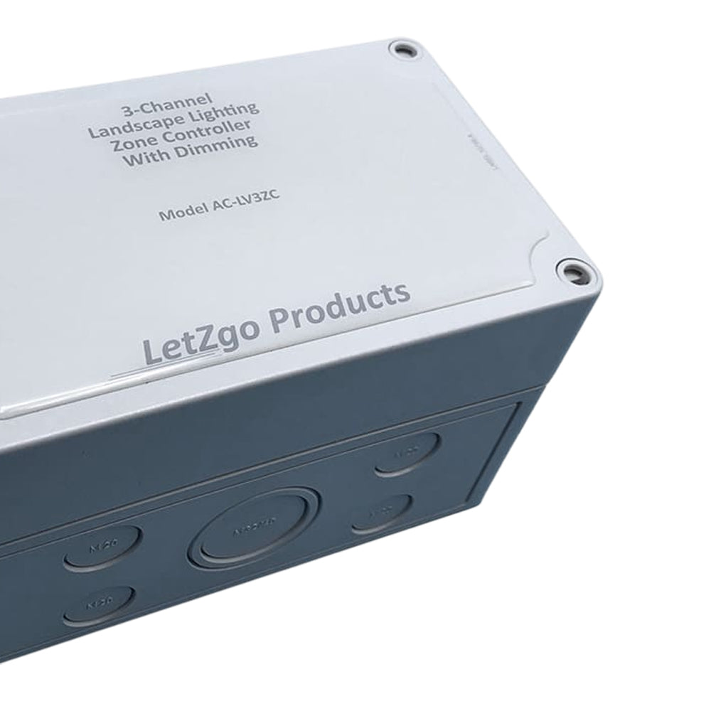 LetZgo Landscape Lighting Zone Controller in Detail.