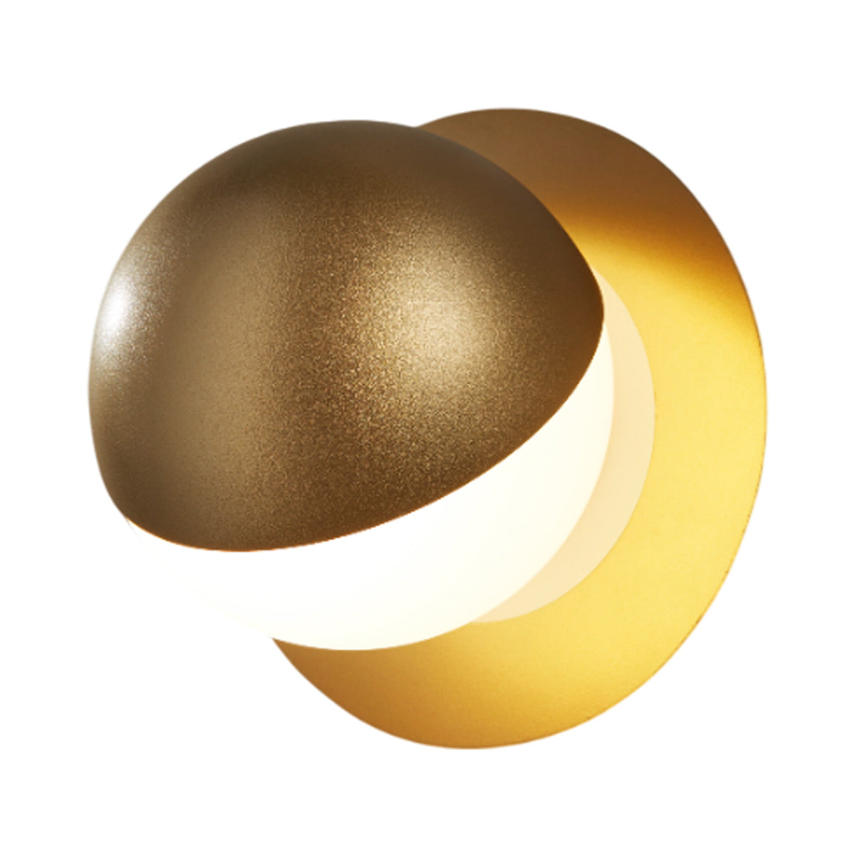 Alfi 3740A1R Recessed Wall Light in Gold Matt.