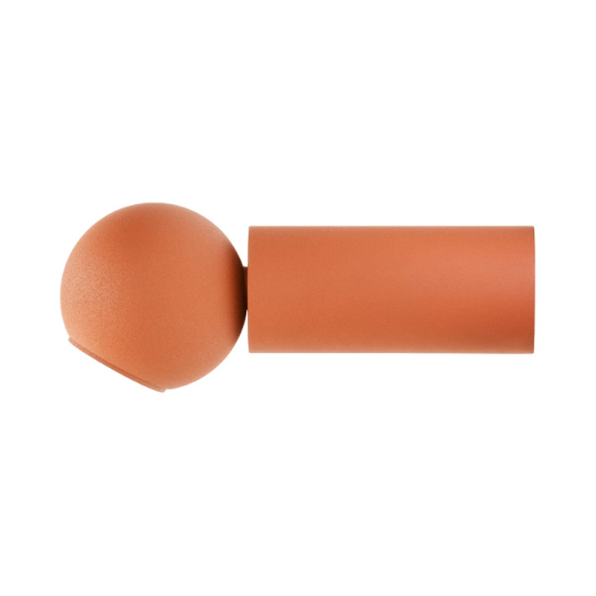 Compass 4070S Wall Light in Terracotta.