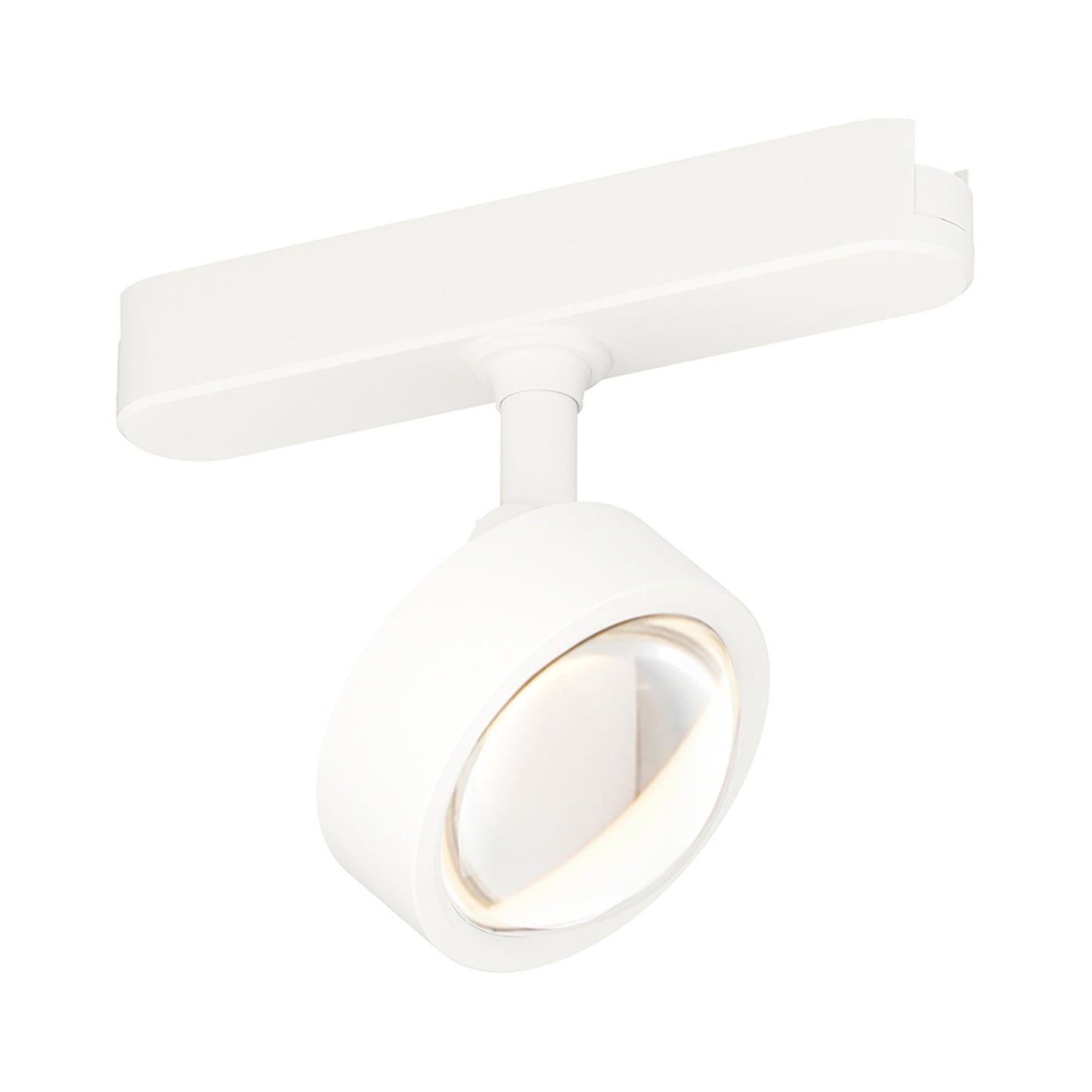 Continuum LED Optical Track Light In White (without Sunset Glass).