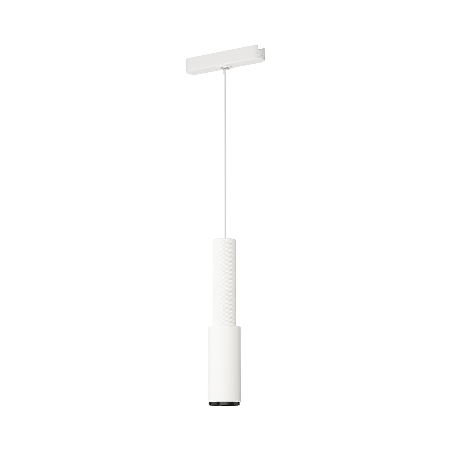 Continuum Track Handler LED Pendant Light in White.