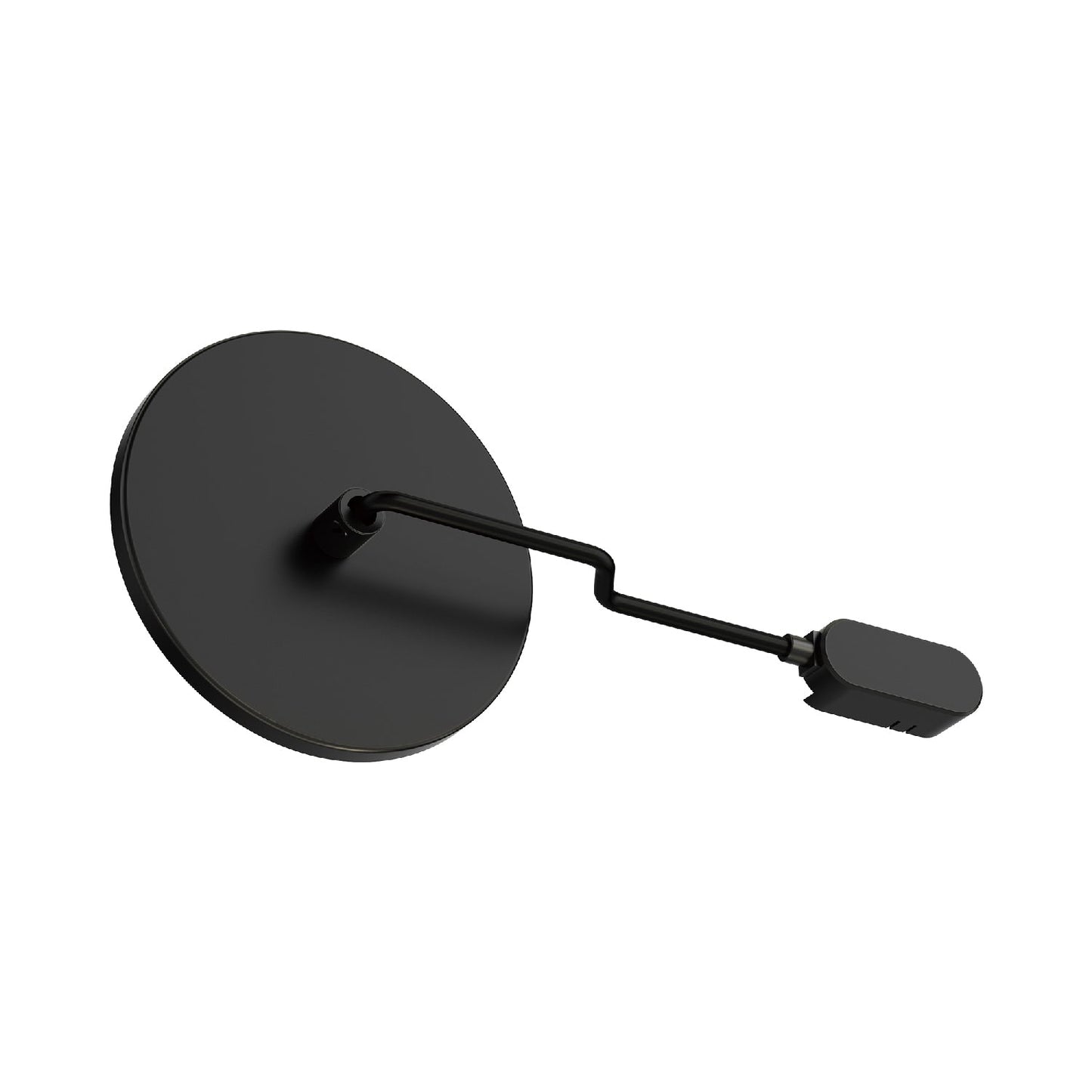 Continuum Track Plug and Cover Plate in Black.