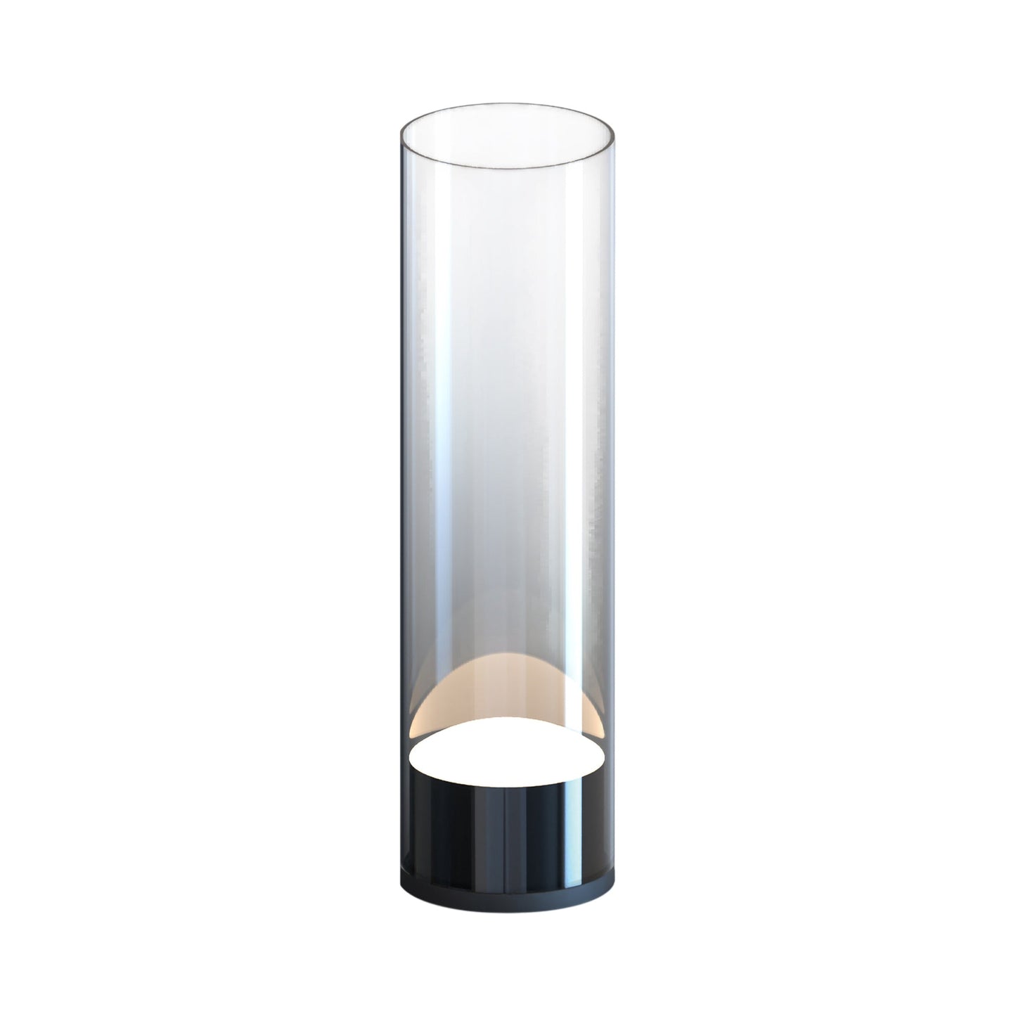 Highball LED Table Lamp in Gunmetal.