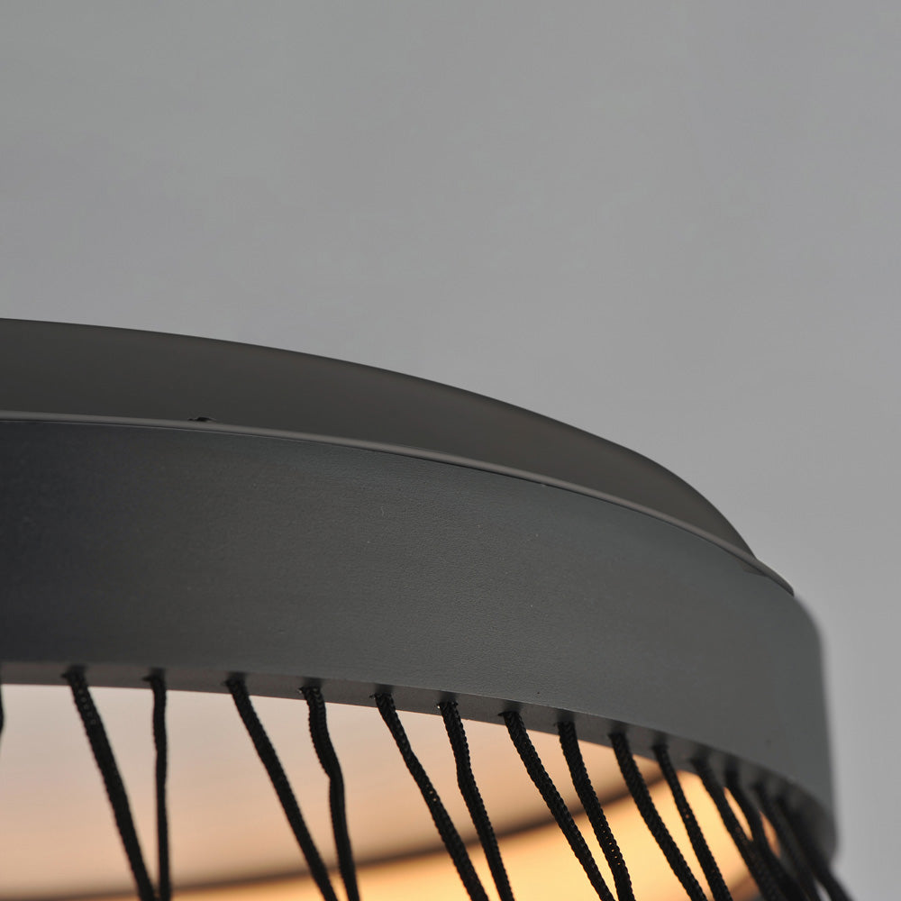 Loom LED Flush Mount Ceiling Light in Detail.