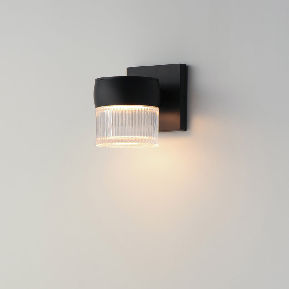 Modular Cylinder Outdoor LED Single Wall Light in Detail.