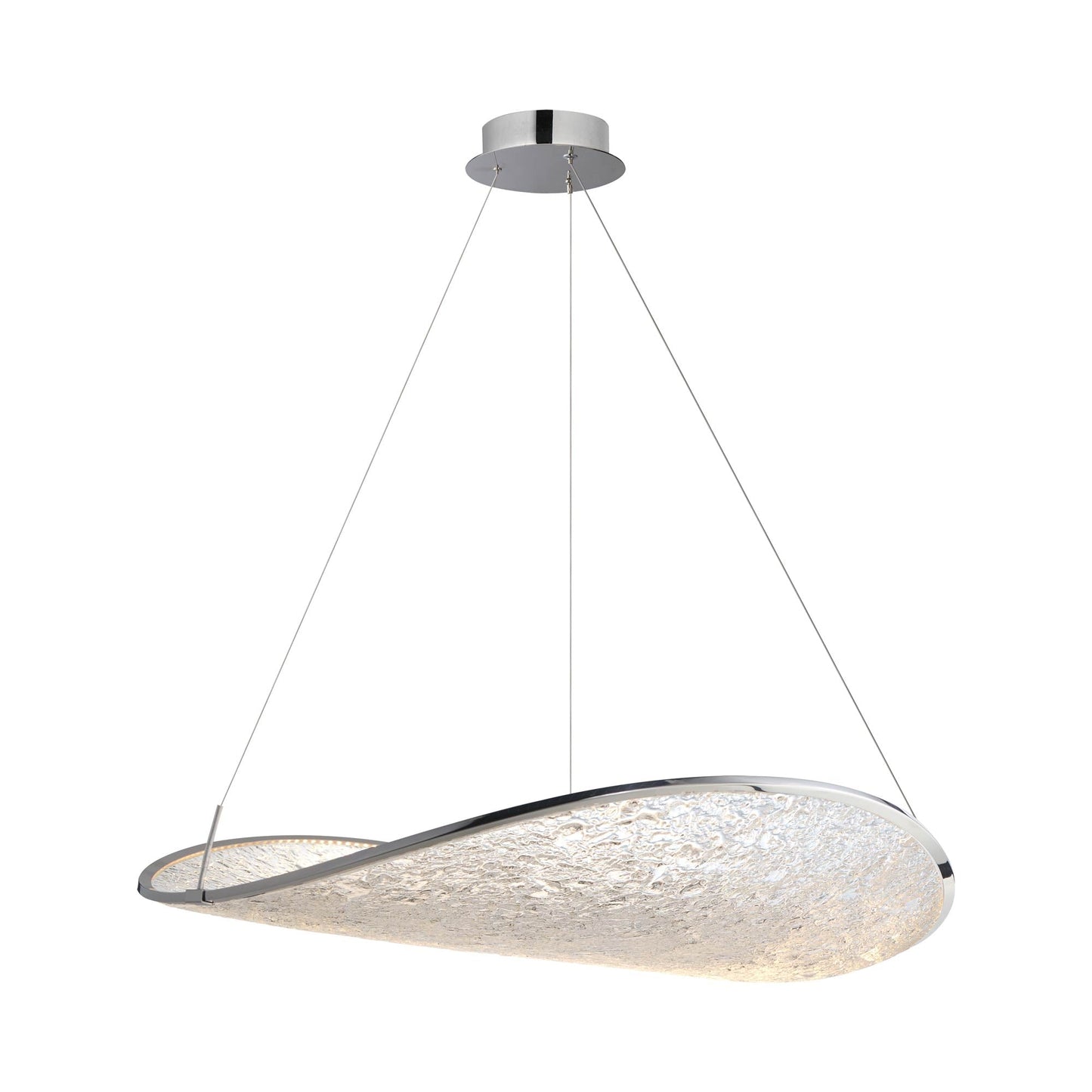 Moonscapes E24971 LED Pendant Light in Polished Chrome.