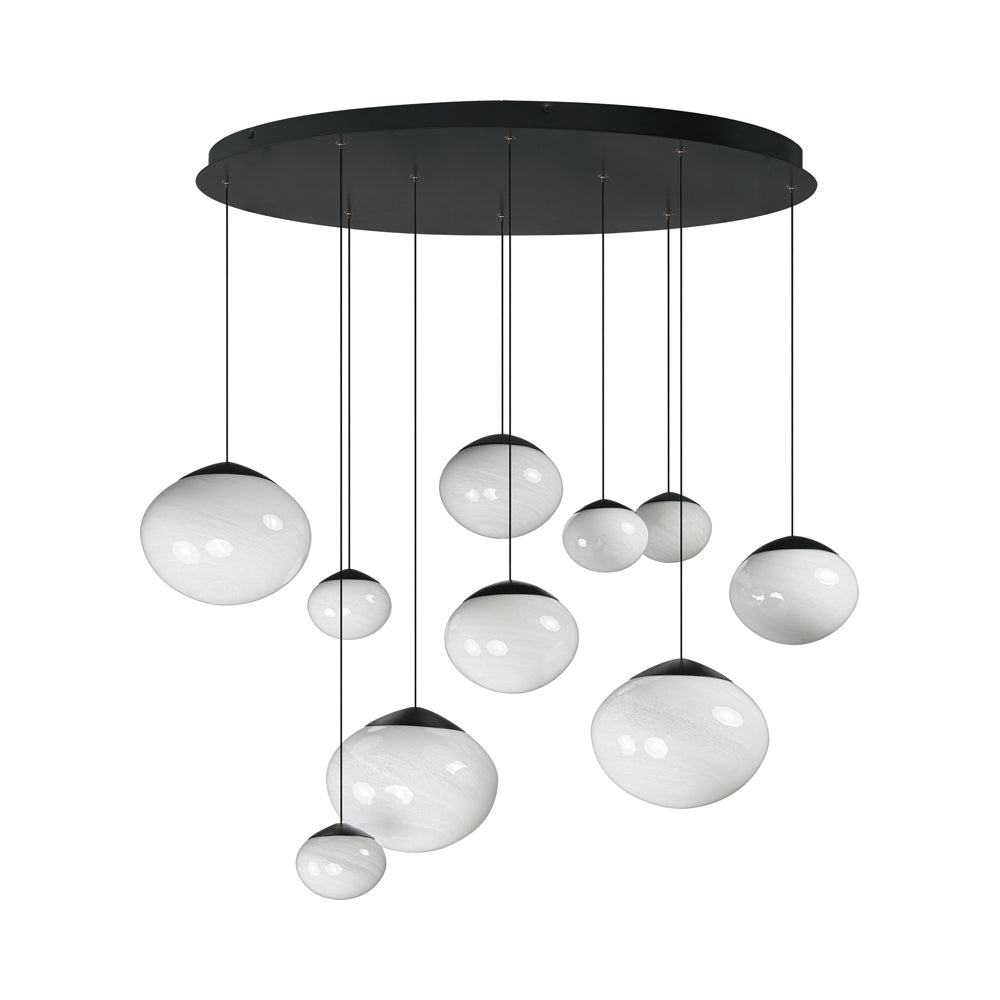 Nimbus LED Multi Light Pendant Light (10-Light).