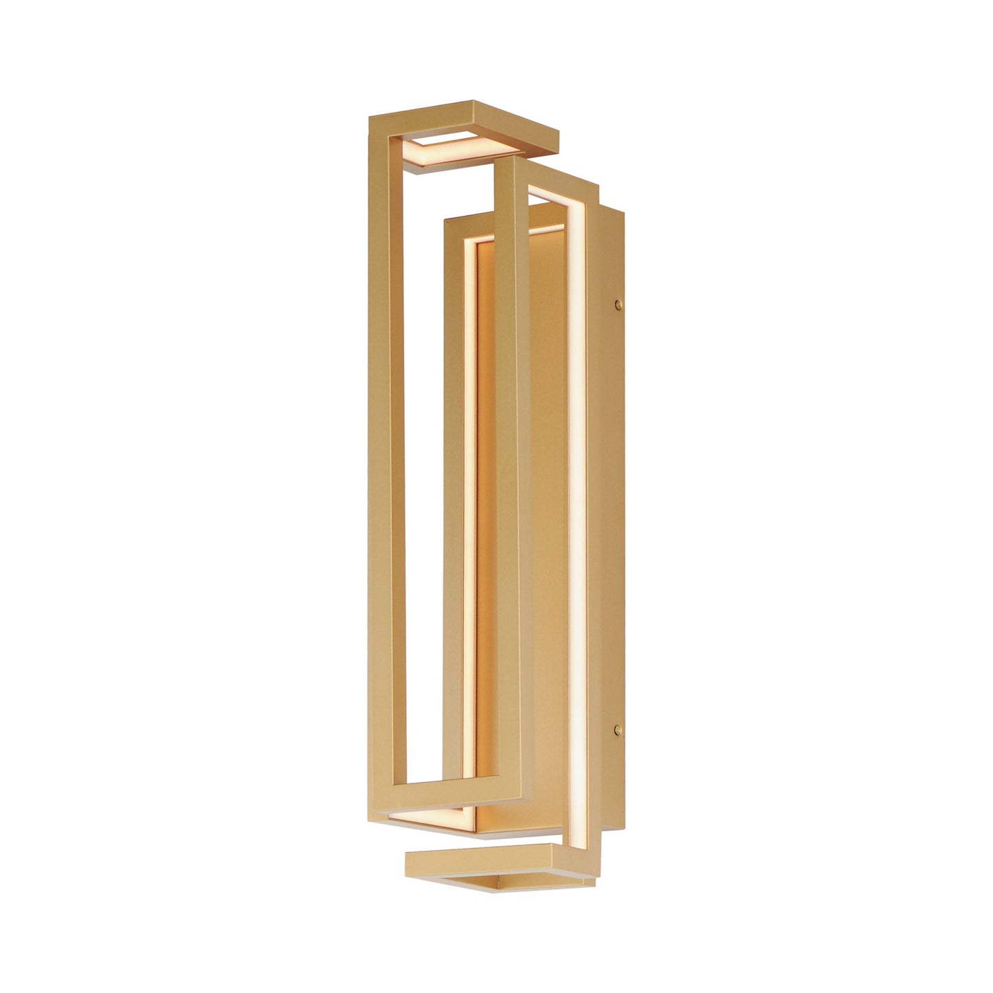 Penrose LED Wall Light in Gold.