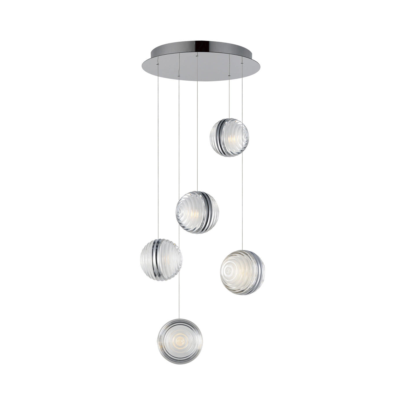 Pulse LED Pendant Light (5-Light).