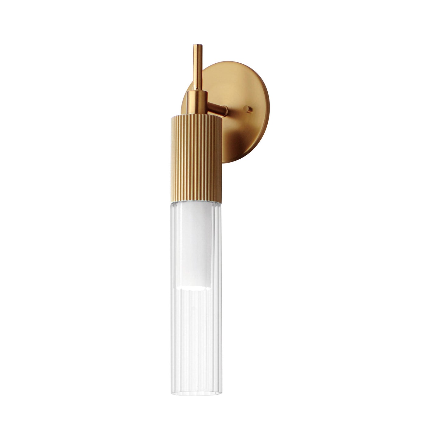 Reeds LED Wall Light in Gold.