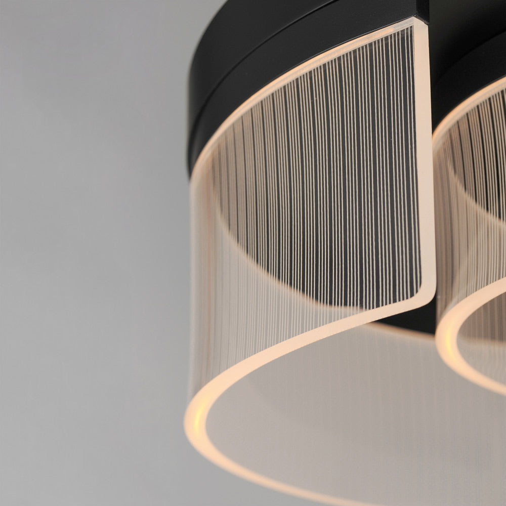 Sonata LED Flush Mount Ceiling Light in Detail.