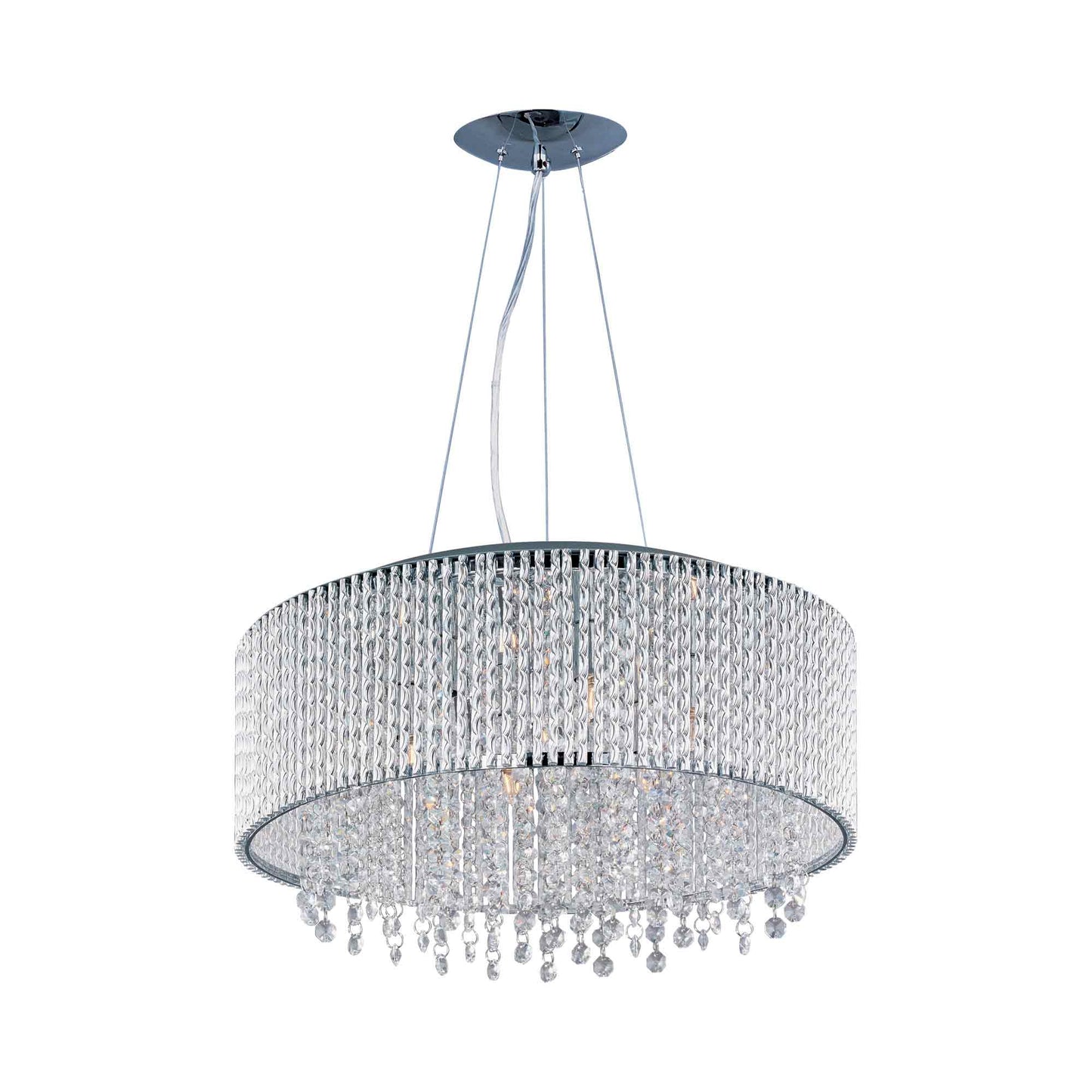 Spiral Multi Light Pendant Light (10-Light).