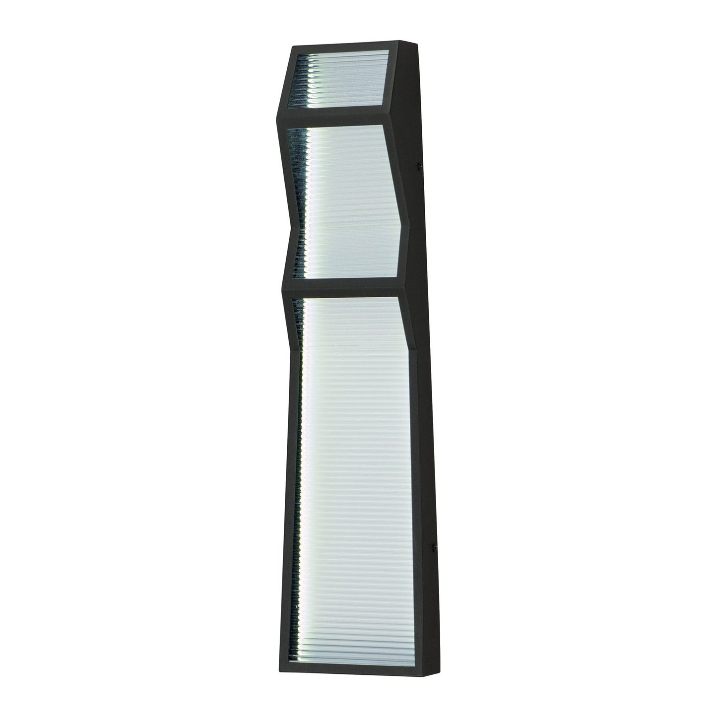 Totem Zigzag Outdoor LED Wall Light (24-Inch).