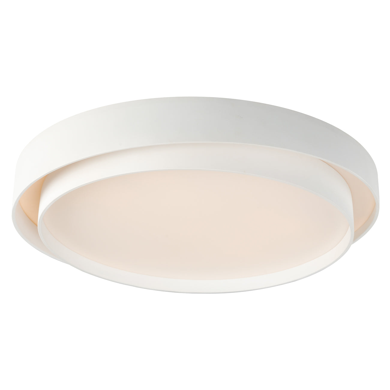Ziggurat LED Flush Mount Ceiling Light (Large).