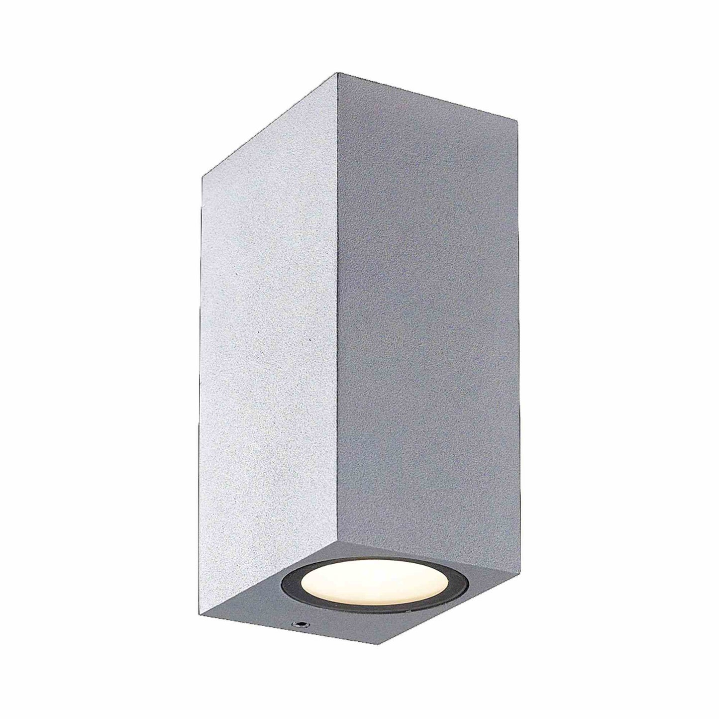 Dale Outdoor LED Wall Light in Marine Grey.