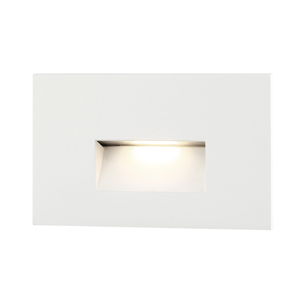 Ferona Outdoor LED Step Light in White.