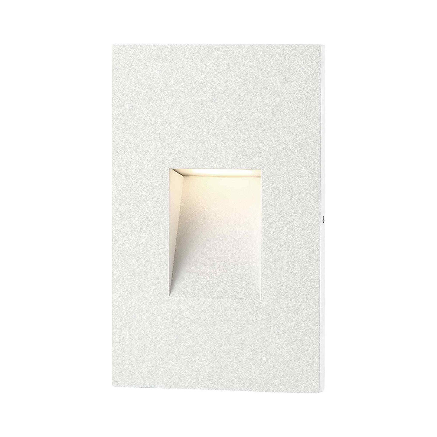 Malda Outdoor LED Step Light in White.